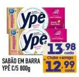 Supermercados Avenida Sabão em barra ypê c/5 800g oferta