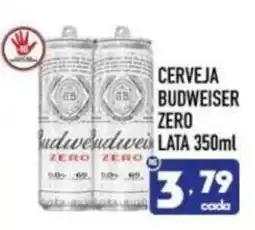 Supermercados Avenida Cerveja budweiser zero oferta