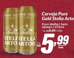 Stok Center Cerveja pure gold stella artois oferta