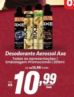 Stok Center Desodorante Aerossol Axe oferta