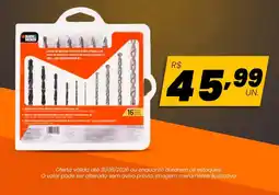 Joli Jogo de brocas e pontas de parafusamento oferta