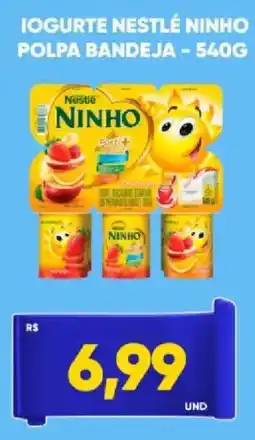 Tatico Iogurte nestlé ninho polpa bandeja oferta