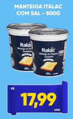 Tatico Manteiga italac com sal oferta