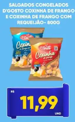 Tatico Coxinha de frango com requeijão oferta
