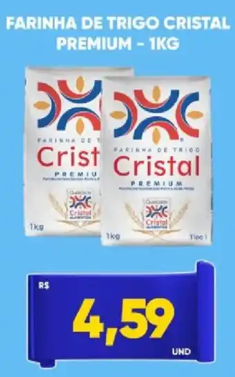 Tatico Farinha de trigo cristal premium oferta