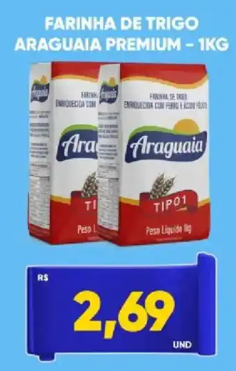 Tatico Farinha de trigo araguaia premium oferta