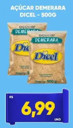 Tatico Açúcar demerara dicel oferta
