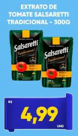 Tatico Extrato de tomate salsaretti tradicional oferta