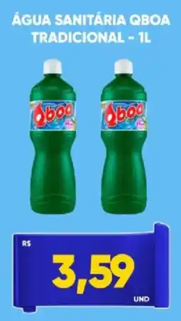 Tatico Água sanitária qboa tradicional oferta