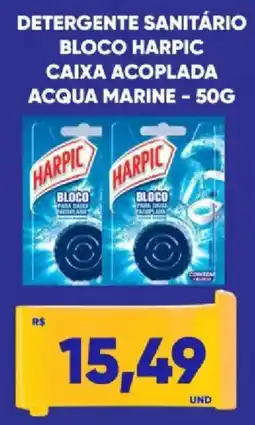 Tatico Detergente sanitário bloco harpic oferta