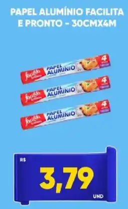 Tatico Papel alumínio oferta