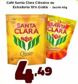 Unicompra Café Santa Clara Clássico ou Extraforte oferta