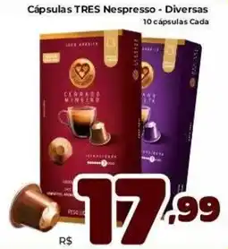 Unicompra Cápsulas TRES Nespresso - Diversas oferta