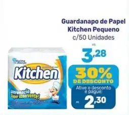 Supermercados Jau Serve Guardanapo de Papel Kitchen Pequeno oferta