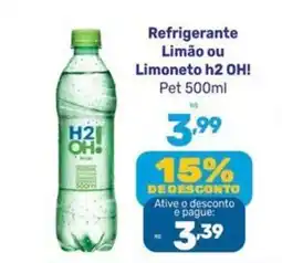 Supermercados Jau Serve Refrigerante Limão ou Limoneto h2 oh! oferta