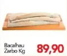 Supermercados Joanin Bacalhau Zarbo Kg oferta