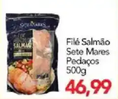 Supermercados Joanin Filé Salmão Sete Mares Pedaços oferta