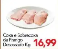Supermercados Joanin Coxa e Sobrecoxa de Frango Desossado oferta