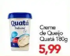 Supermercados Joanin Creme de Queijo Quatá oferta