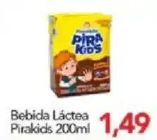 Supermercados Joanin Bebida Láctea Pirakids oferta