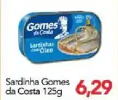 Supermercados Joanin Sardinha Gomes da Costa oferta