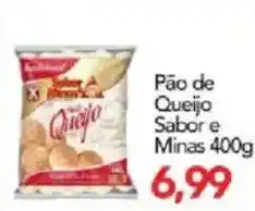 Supermercados Joanin Pão de Queijo Sabor e Minas oferta
