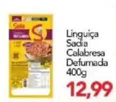 Supermercados Joanin Linguiça Sadia Calabresa Defumada oferta
