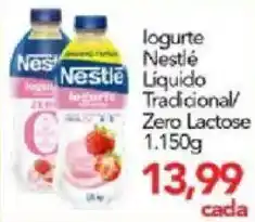 Supermercados Joanin logurte nestlé líquido tradicional/zero lactose oferta