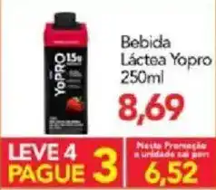 Supermercados Joanin Bebida Láctea Yopro oferta