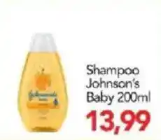 Supermercados Joanin Shampoo johnson's baby oferta