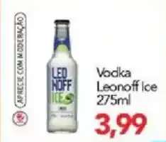Supermercados Joanin Vodka Leonoff Ice oferta