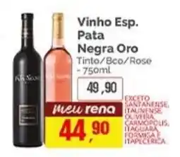 Supermercados Rena Vinho esp. pata negra oro oferta