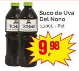 Supermercados Rena Suco de Uva Del Nono oferta