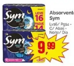 Supermercados Rena Absorvente sym oferta