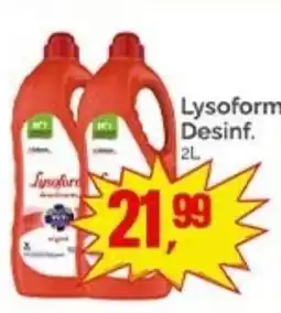 Supermercados Rena Lysoform desinf. oferta