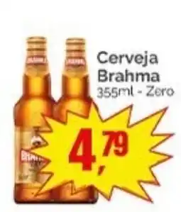 Supermercados Rena Cerveja Brahma Zero oferta