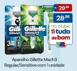 Supermercados Rondon Aparelho gillette mach3 regular/sensitive oferta