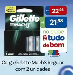 Supermercados Rondon Carga gillette mach3 regular oferta