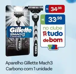 Supermercados Rondon Aparelho gillette mach3 carbono oferta