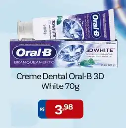 Supermercados Rondon Creme Dental Oral-B 3D White oferta