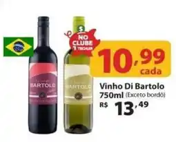 Supermercados Tischler Vinho Di Bartolo oferta