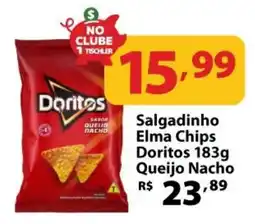 Supermercados Tischler Salgadinho Elma Chips Doritos Queijo Nacho oferta