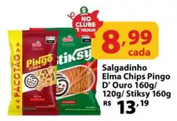Supermercados Tischler Salgadinho elma chips pingo d'ouro oferta