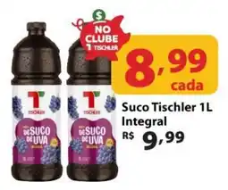 Supermercados Tischler Suco Tischler 1L Integral oferta