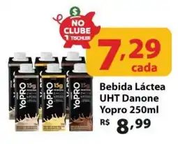 Supermercados Tischler Bebida Láctea UHT Danone Yopro oferta