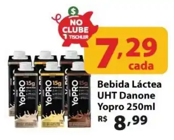 Supermercados Tischler Bebida Láctea UHT Danone Yopro oferta