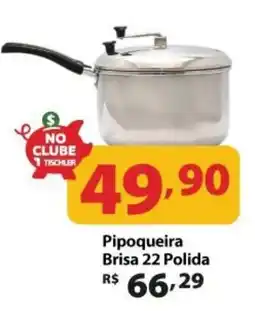 Supermercados Tischler Pipoqueira brisa 22 polida oferta