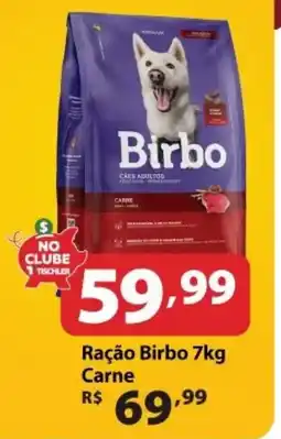 Supermercados Tischler Ração Birbo carne oferta