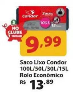 Supermercados Tischler Saco Lixo Condor oferta