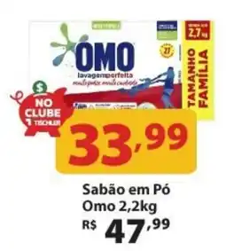 Supermercados Tischler Sabão em Pó Omo oferta